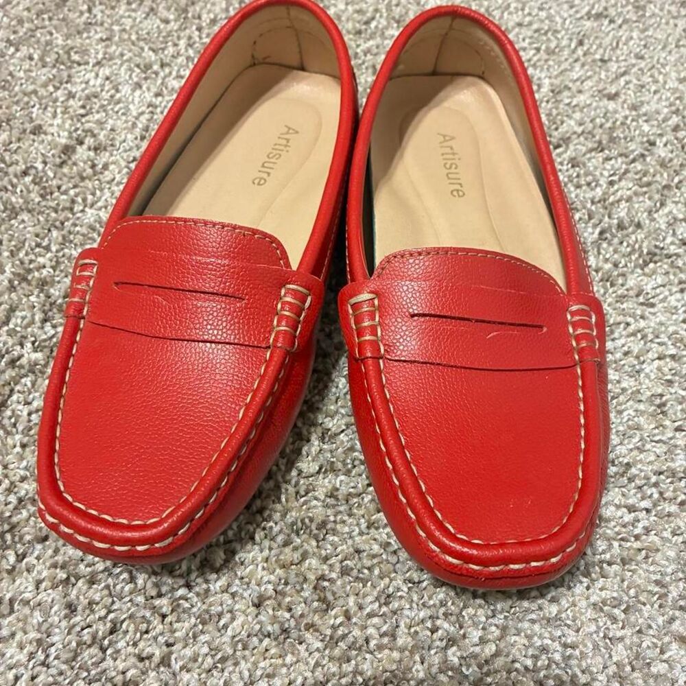 Unbranded Women's Red Loafers